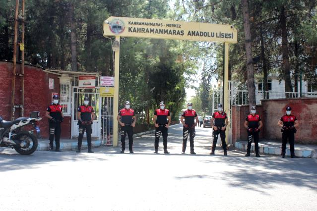 K.maraş'ta 338 okula 199 polis görevlendirildi